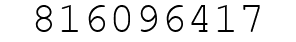 Number 816096417.