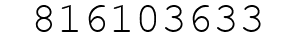 Number 816103633.