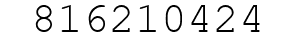 Number 816210424.