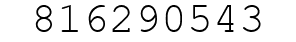 Number 816290543.