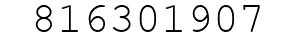 Number 816301907.