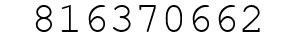 Number 816370662.