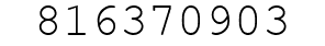 Number 816370903.