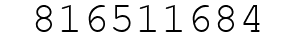 Number 816511684.