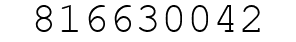 Number 816630042.