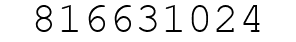 Number 816631024.