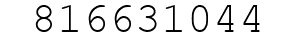 Number 816631044.