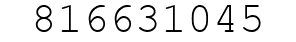Number 816631045.