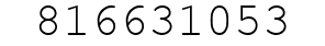 Number 816631053.