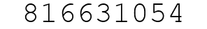 Number 816631054.