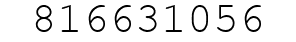 Number 816631056.