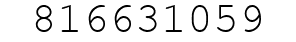 Number 816631059.