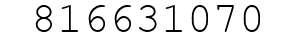 Number 816631070.