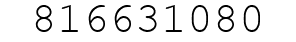 Number 816631080.