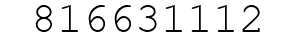 Number 816631112.