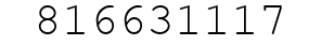 Number 816631117.