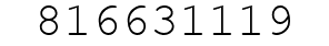 Number 816631119.