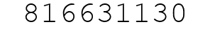 Number 816631130.