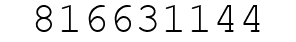 Number 816631144.