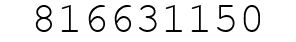 Number 816631150.