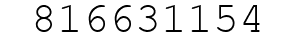 Number 816631154.