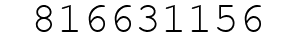 Number 816631156.