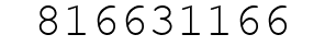 Number 816631166.