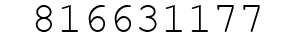 Number 816631177.