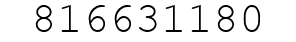 Number 816631180.
