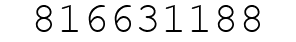 Number 816631188.