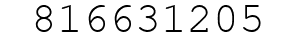 Number 816631205.