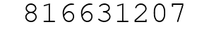 Number 816631207.
