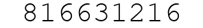 Number 816631216.