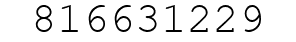 Number 816631229.
