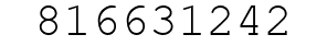 Number 816631242.