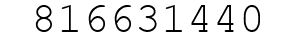 Number 816631440.