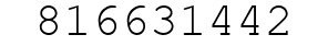 Number 816631442.