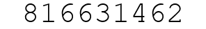Number 816631462.