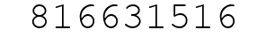 Number 816631516.