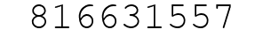 Number 816631557.