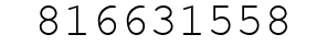 Number 816631558.