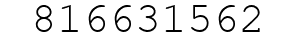 Number 816631562.
