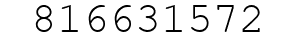 Number 816631572.