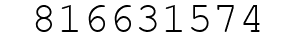 Number 816631574.