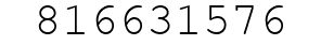Number 816631576.