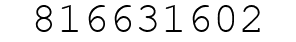 Number 816631602.