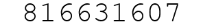 Number 816631607.