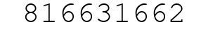 Number 816631662.