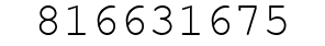 Number 816631675.
