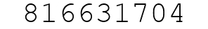 Number 816631704.
